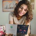 Load image into Gallery viewer, Lifestyle image(s) featuring Tree-Free’s Beauty and Grace card
