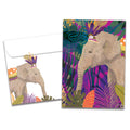 Load image into Gallery viewer, The cover of Tree-Free&#39;s Huge Wishes card, along with its matching envelope.
