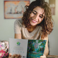 Load image into Gallery viewer, Lifestyle image(s) featuring Tree-Free’s Happy Place card
