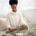 Load image into Gallery viewer, Lifestyle image(s) featuring Tree-Free’s Moving Forward card
