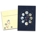 Load image into Gallery viewer, The cover of Tree-Free&#39;s Relax Connect Harness card, along with its matching envelope.
