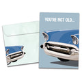 Load image into Gallery viewer, The cover of Tree-Free&#39;s Just Classic card, along with its matching envelope.
