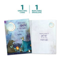 Load image into Gallery viewer, The cover and inside of Tree-Free’s And They Danced card, along with the following text: “1 greeting card, 1 matching envelope”

