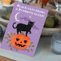 Load image into Gallery viewer, Lifestyle image(s) featuring Tree-Free’s Pumpkins Gleam card
