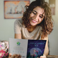 Load image into Gallery viewer, Lifestyle image(s) featuring Tree-Free’s Celebrate Today card
