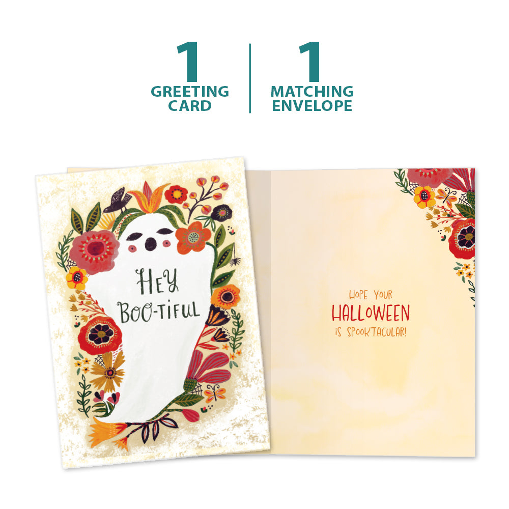 Bootiful Ghost Greeting Card – Tree-Free Greetings