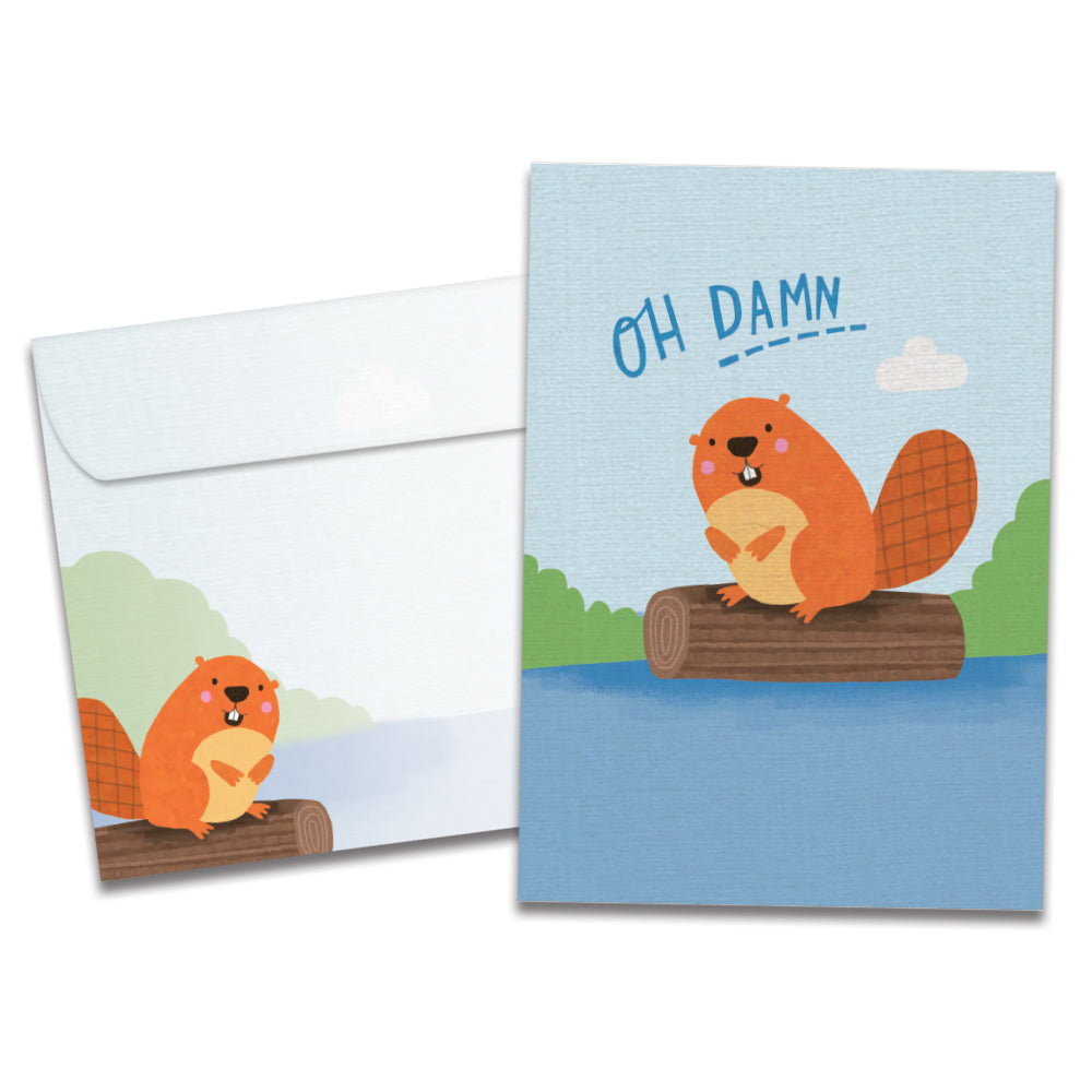 Grief Is A Transient Enjoy It Sorry Loss Funny Sealed Greeting Card
