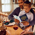 Load image into Gallery viewer, Lifestyle image(s) featuring Tree-Free&#39;s Hanukkah Tree card
