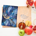 Load image into Gallery viewer, The inside of Tree-Free’s Generous and Kind card, with the cover and envelope in the background.
