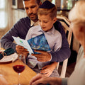 Load image into Gallery viewer, Lifestyle image(s) featuring Tree-Free’s Generous and Kind card
