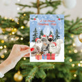Load image into Gallery viewer, Lifestyle image(s) featuring Tree-Free&#39;s Cat Person Wishes card
