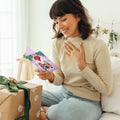 Load image into Gallery viewer, Lifestyle image(s) featuring Tree-Free’s Cat Carolers card
