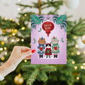 Load image into Gallery viewer, Lifestyle image(s) featuring Tree-Free&#39;s Cat Carolers card
