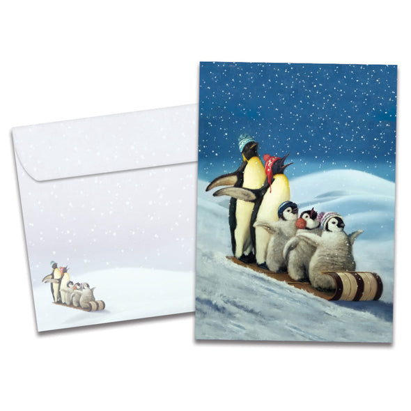 The cover of Tree-Free's Your Day Your Way card, along with its matching envelope.