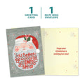 Load image into Gallery viewer, The cover and inside of Tree-Free’s Rainbow Unicorn All Occasion Card card, along with the following text: “1 greeting card, 1 matching envelope”
