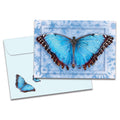 Load image into Gallery viewer, The cover of Tree-Free&#39;s Butterfly #1 card, along with its matching envelope.
