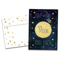 Load image into Gallery viewer, Moon and Back Single Card
