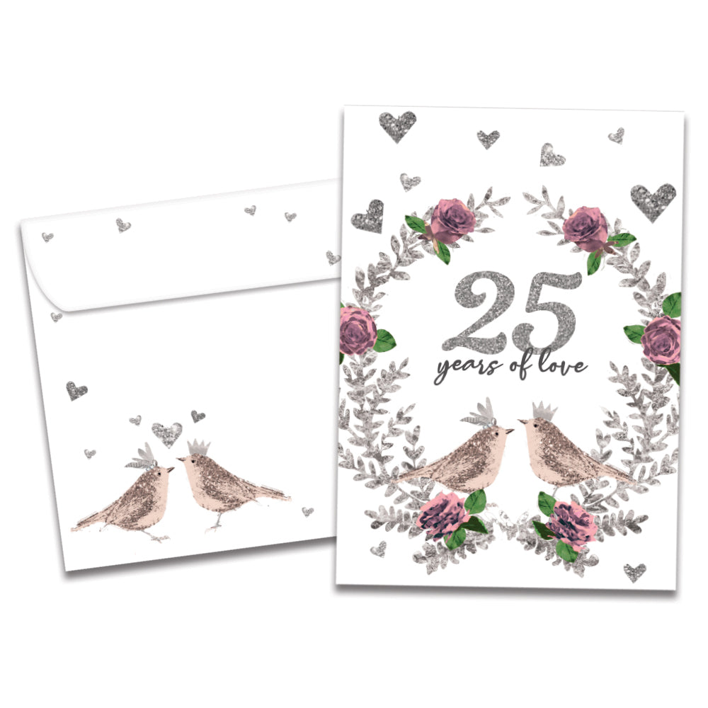 25 Years of Love Single Card