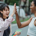 Load image into Gallery viewer, Lifestyle image(s) featuring Tree-Free&#39;s Bravo Congrats card
