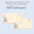 Load image into Gallery viewer, Just Married Single Money Holder Card
