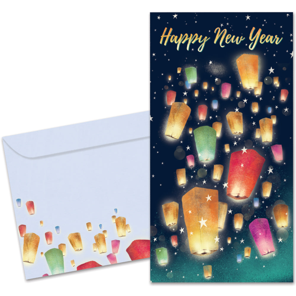 Floating Lights Money Holder Card 12 Pack