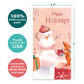 Load image into Gallery viewer, Comfort Joy Snowman Money Holder Card 12 Pack
