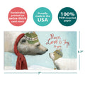 Load image into Gallery viewer, Peace Love Joy Money Holder Card 12 Pack
