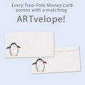 Load image into Gallery viewer, Penguin Pile Money Holder Card 12 Pack
