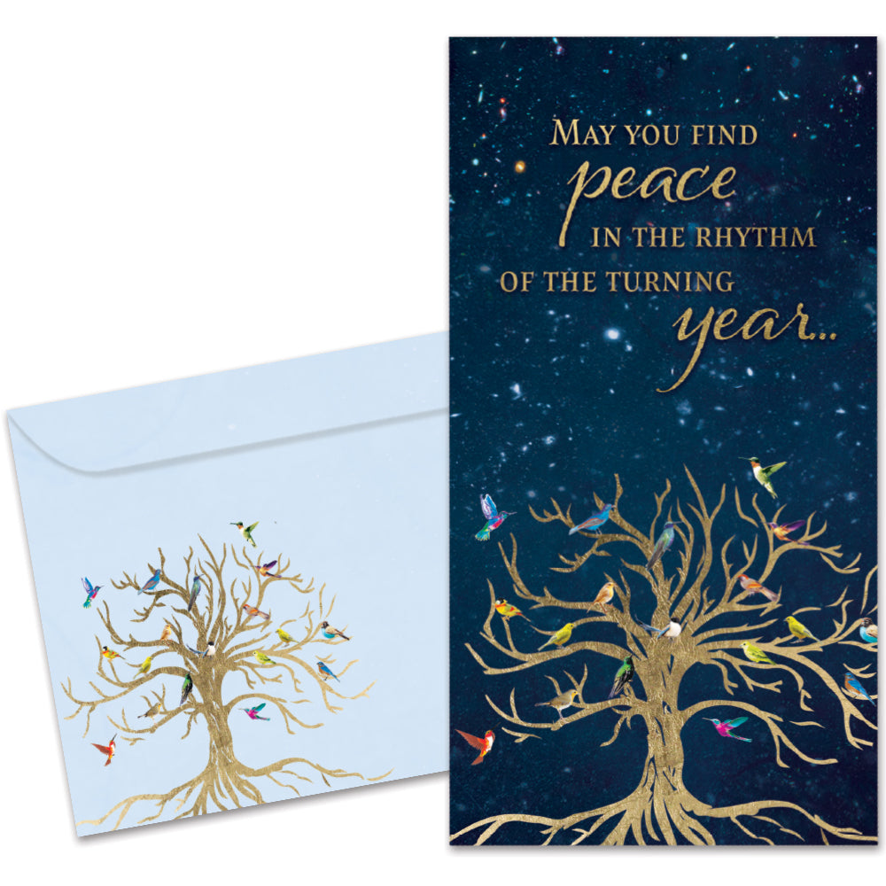 tree of life money Bird Tree of Life Money Holder Card 12 Pack