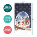 Load image into Gallery viewer, Artful Winter Money Holder Card 12 Pack
