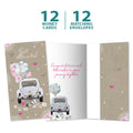 Load image into Gallery viewer, Just Married Money Holder Card 12 Pack
