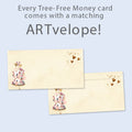 Load image into Gallery viewer, Love and Happiness Money Holder Card 12 Pack
