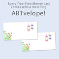 Load image into Gallery viewer, Lantern Joy Money Holder Card 12 Pack
