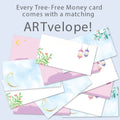 Load image into Gallery viewer, Artful Lanterns Money Holder Card 12 Pack
