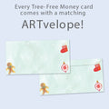 Load image into Gallery viewer, Navidad Ornament Money Holder Card 12 Pack
