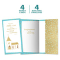 Load image into Gallery viewer, The cover and inside of Tree-Free’s In His Sight card, along with the following text: “4 greeting cards, 4 matching envelopes”
