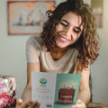 Load image into Gallery viewer, Lifestyle image(s) featuring Tree-Free’s Amazing Cake card
