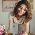 Load image into Gallery viewer, Lifestyle image(s) featuring Tree-Free’s Excited Cats card
