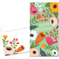 Load image into Gallery viewer, The cover of Tree-Free&#39;s Bird Hope card, along with its matching envelope.
