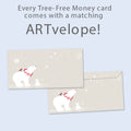Load image into Gallery viewer, Sweet Polar Christmas Money Holder Card 2 Pack
