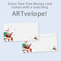 Load image into Gallery viewer, Believe in Magic Money Holder Card 2 Pack
