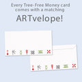 Load image into Gallery viewer, Batik Kwanzaa Money Holder Card 2 Pack
