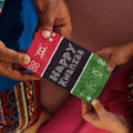 Load image into Gallery viewer, Batik Kwanzaa Money Holder Card 2 Pack
