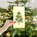 Load image into Gallery viewer, Navidad Tree Money Holder Card 2 Pack
