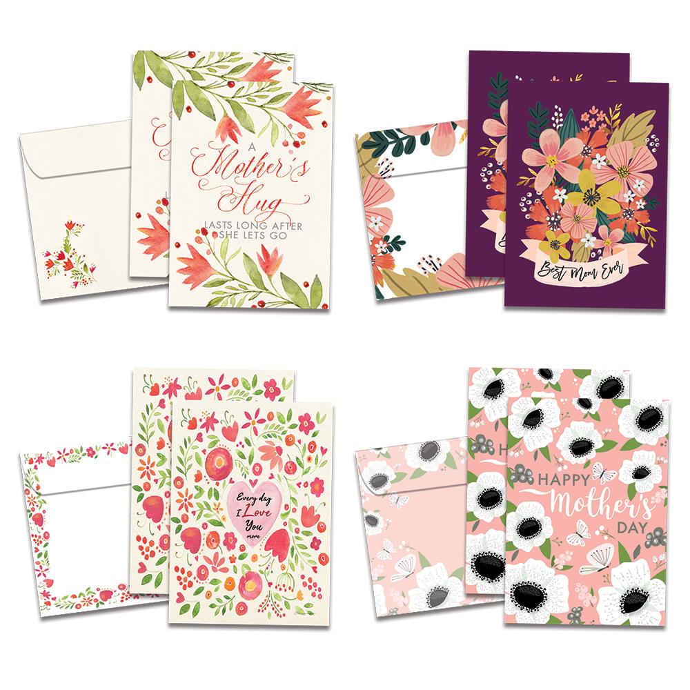 Pretty Floral Mother's Day 8 Pack