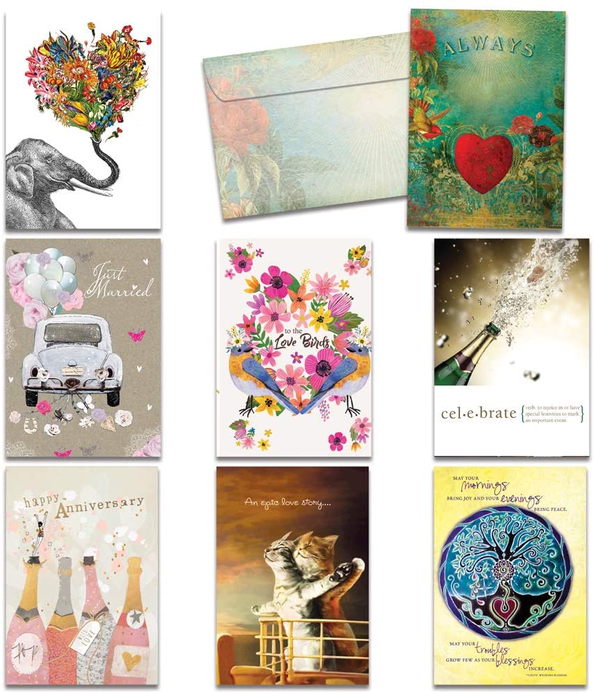 Celebrating Love (General, Wedding, Anniversary) Assorted 8