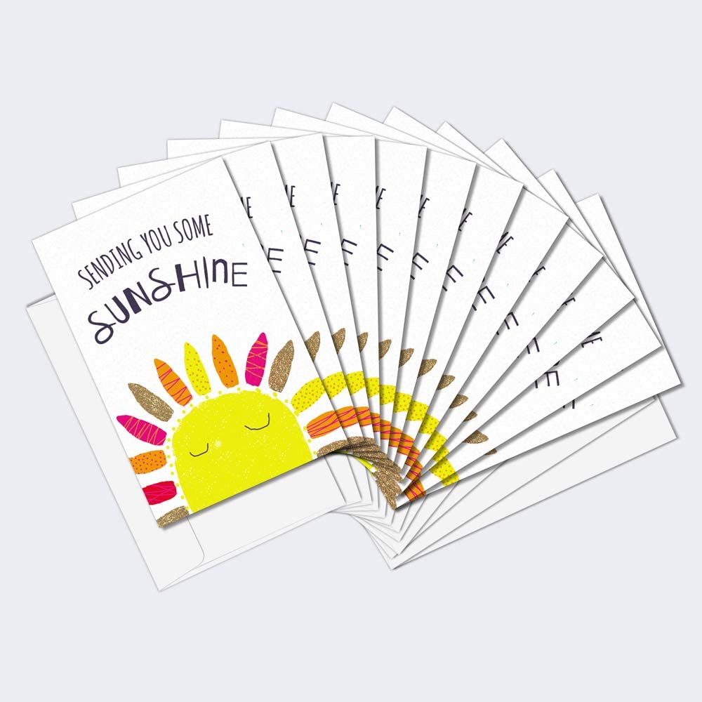 Sending Sunshine 12 Pack Notecards
