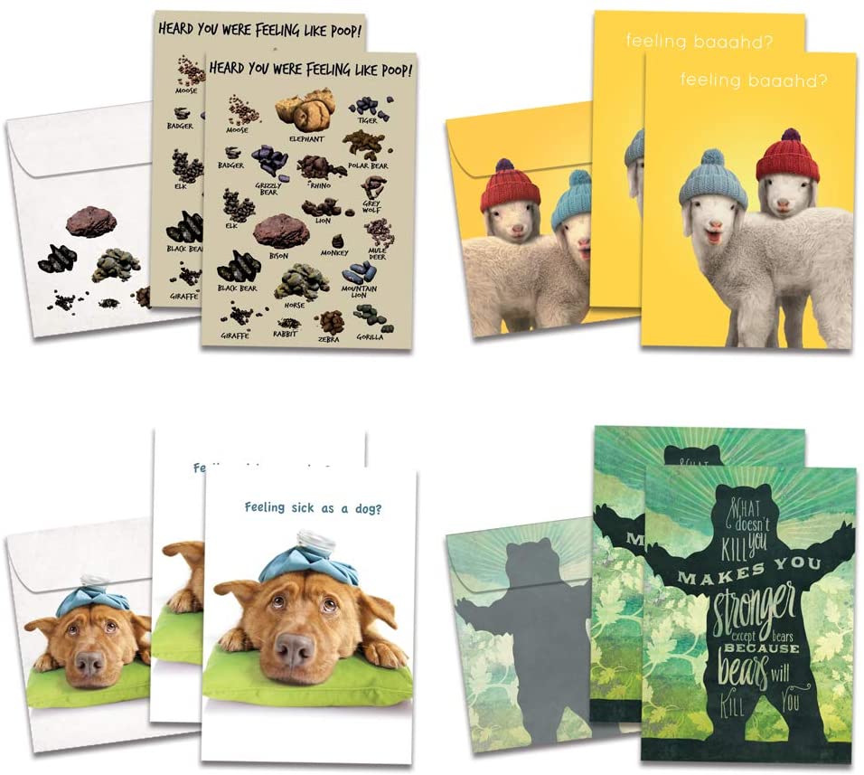 Funny Feel Better Soon Get Well Assortment