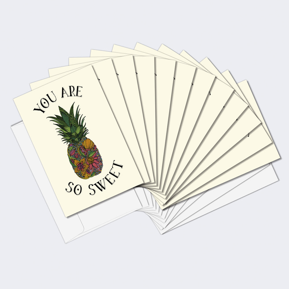 You Are So Sweet Thank You Cards 12 Pack
