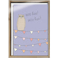 Load image into Gallery viewer, Woo Hoo Owl Congrats 4x6 Bamboo Box Notecard Sets
